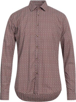 ALESSANDRO LAMURA Shirt Brick Red