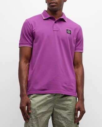 Men's Stretch-Knit Polo Shirt