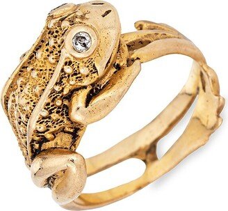 Sophie Jane Vintage 14K Yellow Gold & 0.04 TCW Diamond Frog Ring