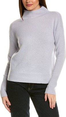 Slouchy Funnel Neck Cashmere Sweater