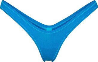 Cotton Jersey Micro Dipped Thong | Mykonos