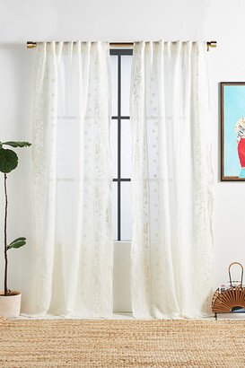 Embroidered Manette Curtain-AA