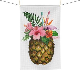 Aloha Hawaii Pineapple Soft Tea Towel, Housewarming Gift, Kitchen Towel