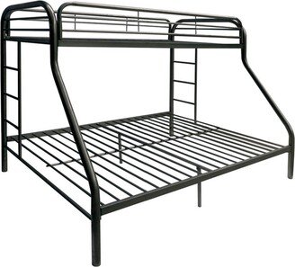 Black Twin Over Full Size Bunk Bed