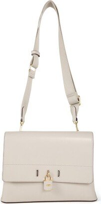 Logo Lettering Palmer Padlock Crossbody Bag-AA