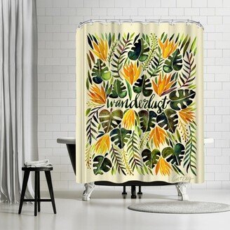 71 x 74 Shower Curtain, Wanderlust by Cat Coquillette