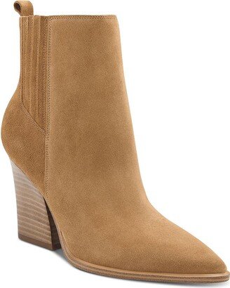 Mariel Womens Suede Zipper Chelsea Boots