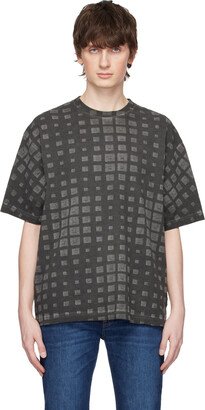 Black Check T-Shirt