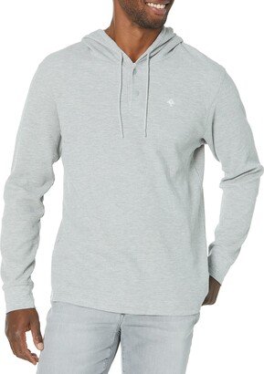 Men's Sycamore Thermal Hooded Henley Shirt