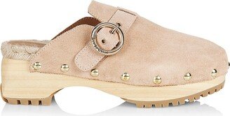 Vivane Suede Clogs