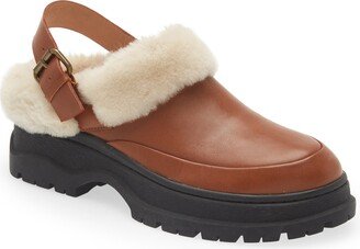 Tilly Faux Shearling Clog