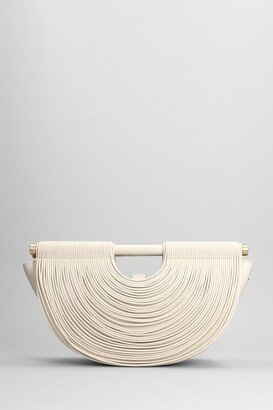 Lou Hand Bag In Beige Leather