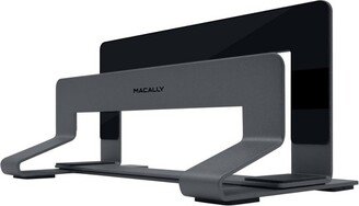 Vertical Laptop Aluminum Stand - Gray