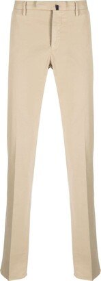 Pressed-Crease Slim-Cut Chinos