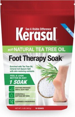 Kerasal Foot Therapy Soak Plus Natural Tea Tree Oil - 32oz