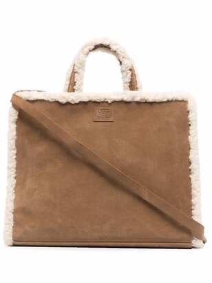 x Telfar shearling tote bag