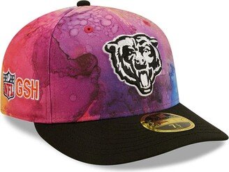 Men's Pink, Black Chicago Bears 2022 Nfl Crucial Catch Low Profile 59FIFTY Fitted Hat - Pink, Black