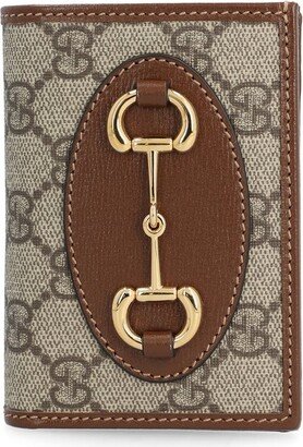 Horsebit 1955 Zip Detailed Bi-Fold Wallet