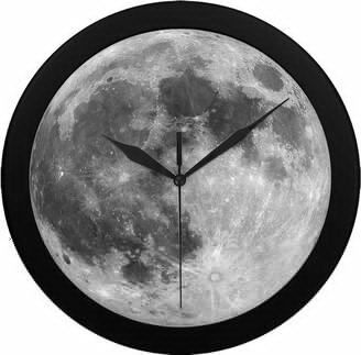 Full Moon Clock - Halloween Clock Vampire Decor Gothic Witchcraft Gift Idea