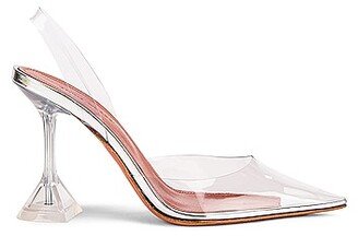 Holli Glass Heel in White