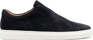 Suede Slip-On Sneakers-AC