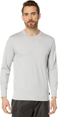 Hybrid Long Sleeve Surf Tee (Overcast) Men's Swimwear