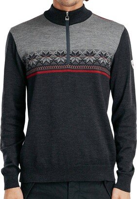 Liberg Men's Sweater In Dark Charcoal/smoke