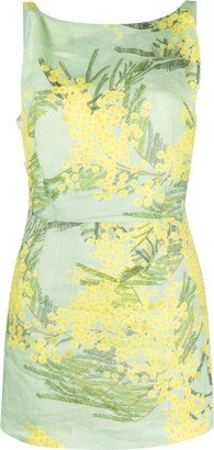 Kimberly floral-print dress