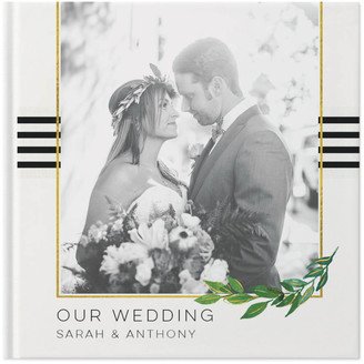 Photo Books: Gilded Wedding Photo Book, 10X10, Hard Cover - Glossy, Standard Pages