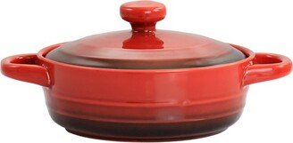 Appleton 10oz Stoneware Mini Casserole Baker in Gradient Red