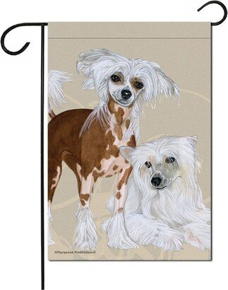 Chinese Crested Garden Flag