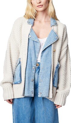 Womens Button Up Cardigan Sweater