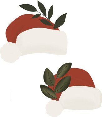 Santa Hat With Greenery Cookie Cutters