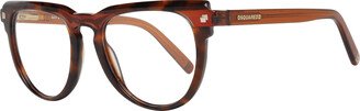 Brown Unisex Optical Frames-AF