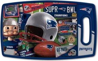 NFL New England Patriots Retro Series Cutting Board