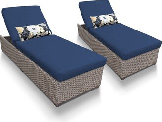 Oasis Chaise Set of 2 Outdoor Wicker Patio Furniture