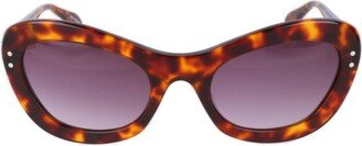 Cat-Eye Frame Sunglasses-CW