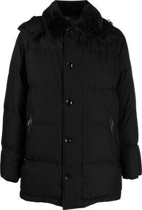 Hooded Down-Padded Coat