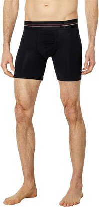 Spanx for Men Cotton Spandex Boxer Brief (Classic Black) Men's Underwear