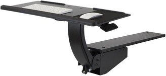 Mount-It! Standing Keyboard and Mouse Platform With Ergonomic Wrist Rest Pad