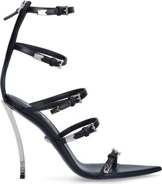 High-Heeled Buckle Fastened Sandals