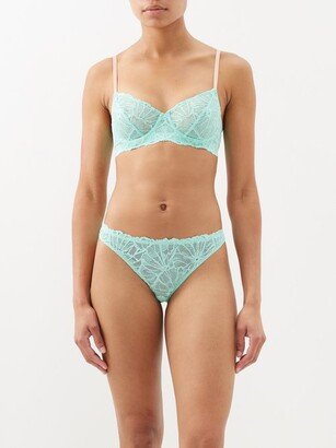 Sierra Underwired Recycled-fibre Lace Bra
