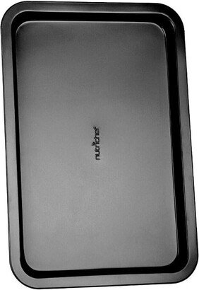 13-inch Black Wide Baking Pan, Non-Stick Coated Layer Surface