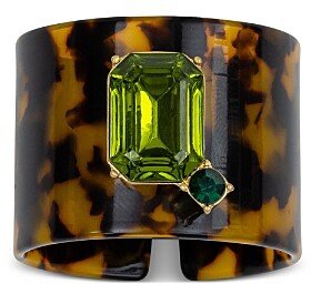 Gem Resin Tortoiseshell Napkin Rings, Set of 4