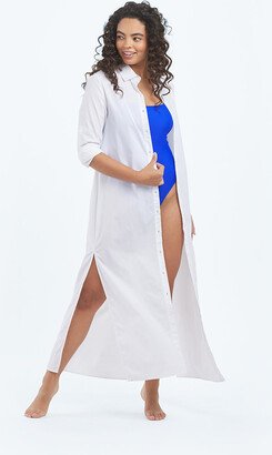 The Perfect Boyfriend Shirtdress Cover-Up