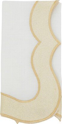 Saro Lifestyle Sparkling Shimmer Table Napkin (Set of 4), 20