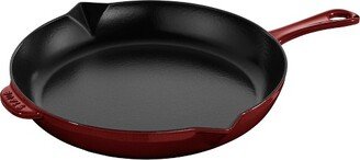 Cast Iron 12-inch Fry Pan - Grenadine