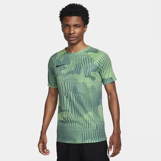 Men's Dri-FIT Academy Pro Short-Sleeve Soccer Top in Green-AA