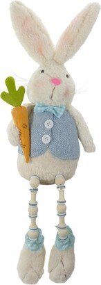 Northlight Boy Bunny Rabbit with Dangling Bead Legs Spring Figure, 22
