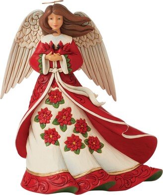 Jim Shore Red Christmas Angel Figurine